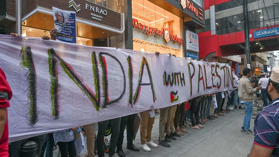 «هند در کنار فلسطین است»